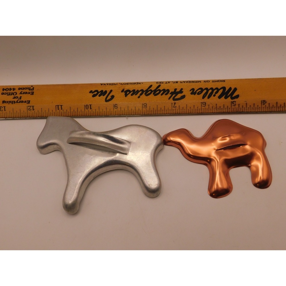 Vintage Horse & Camel Cookie Cutters